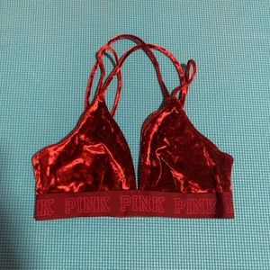 Velvet bralette